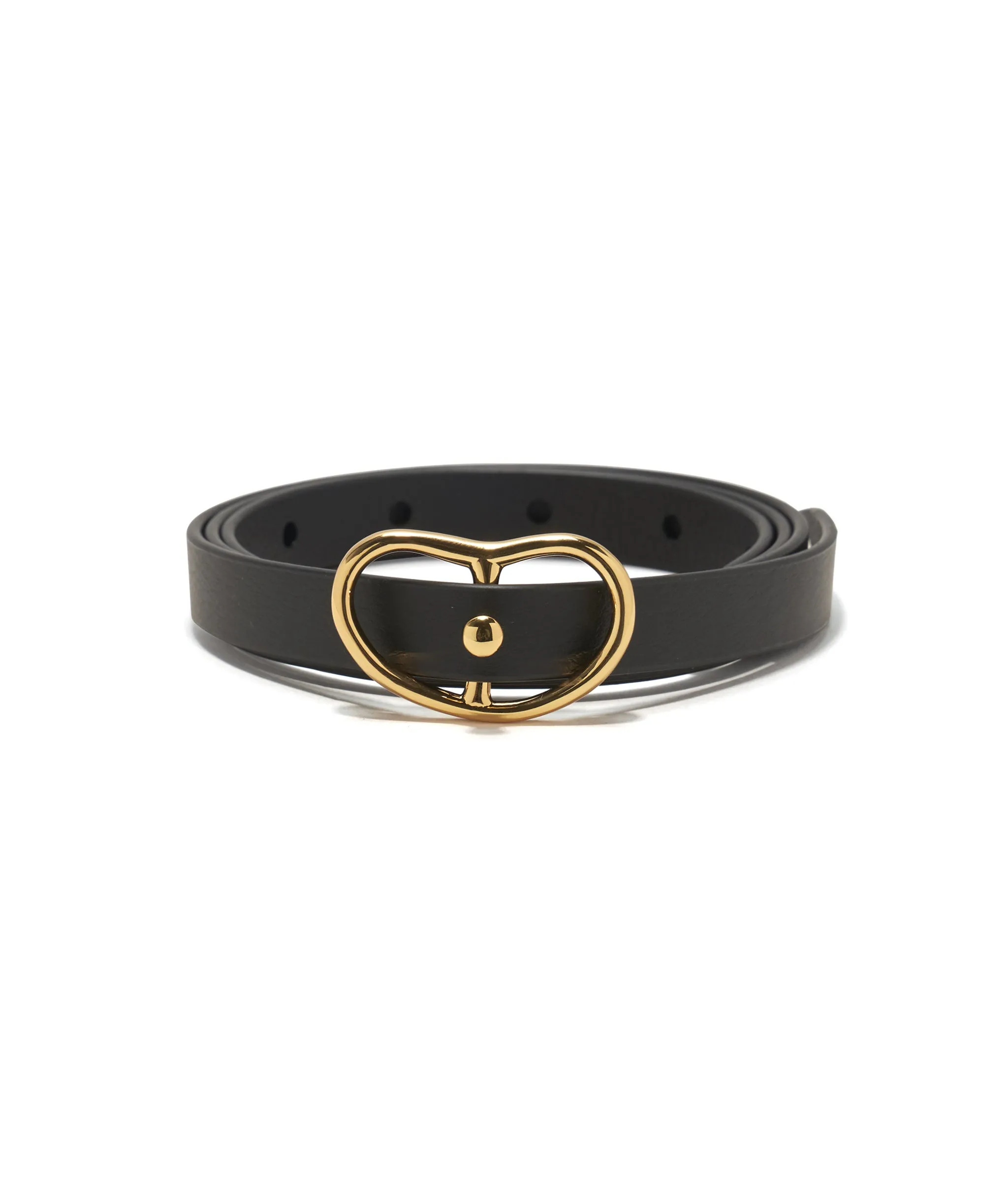 Skinny Georgia Belt In Black sold by Lizzie Fortunato