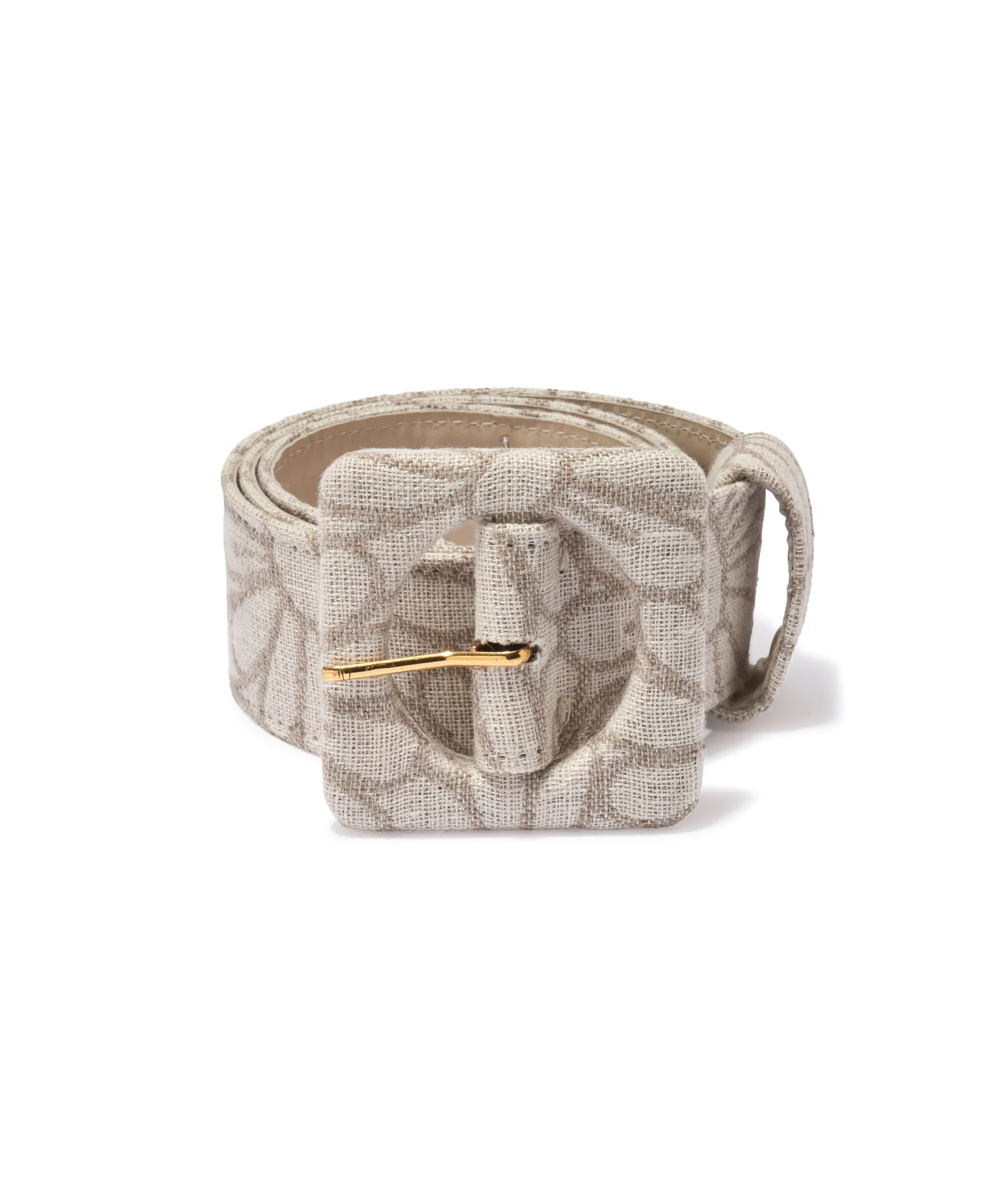 Agnes Belt in Daisy Linen sold by Lizzie Fortunato