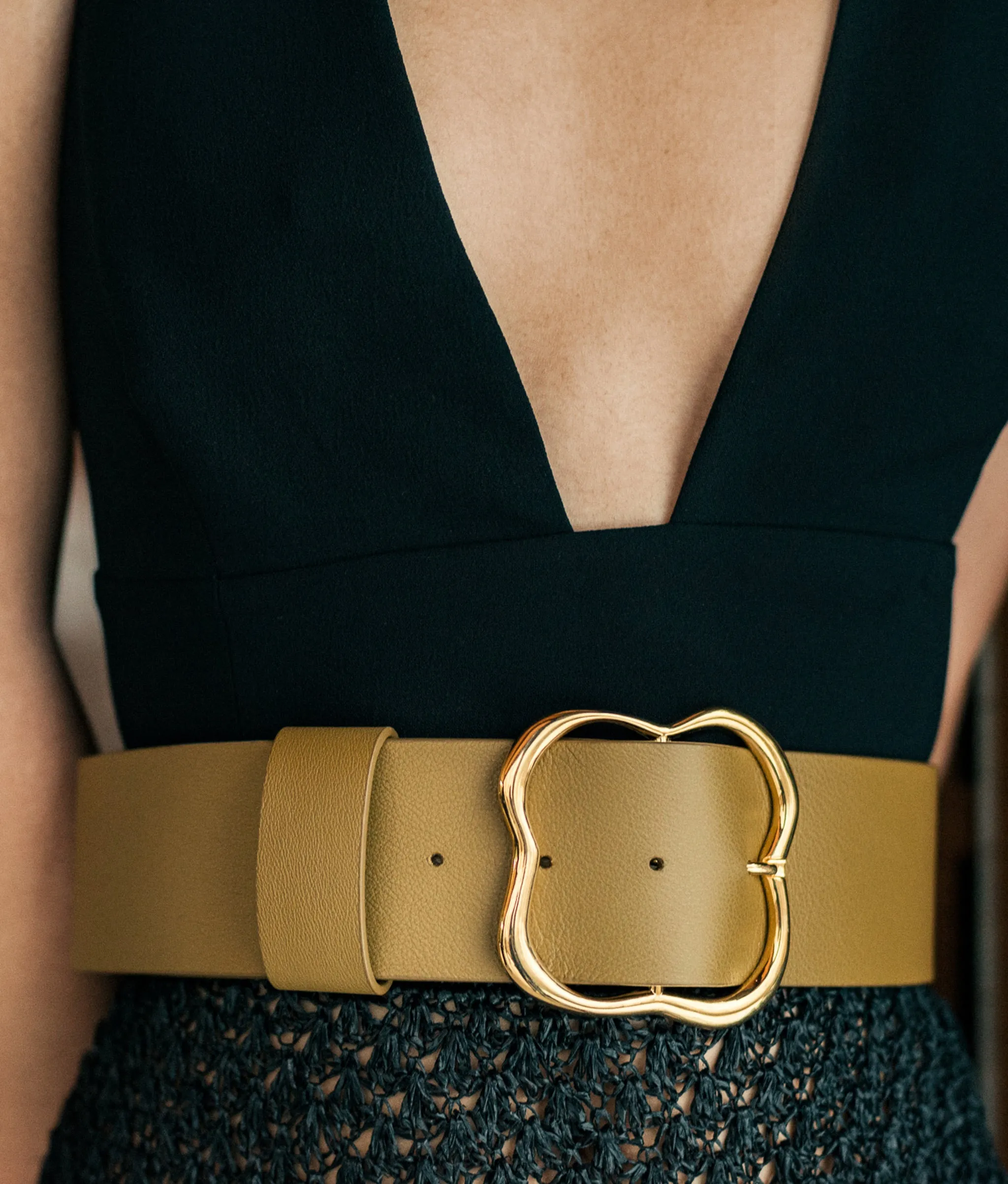 Florence Belt in Khaki sold by Lizzie Fortunato product image thumbnail 2