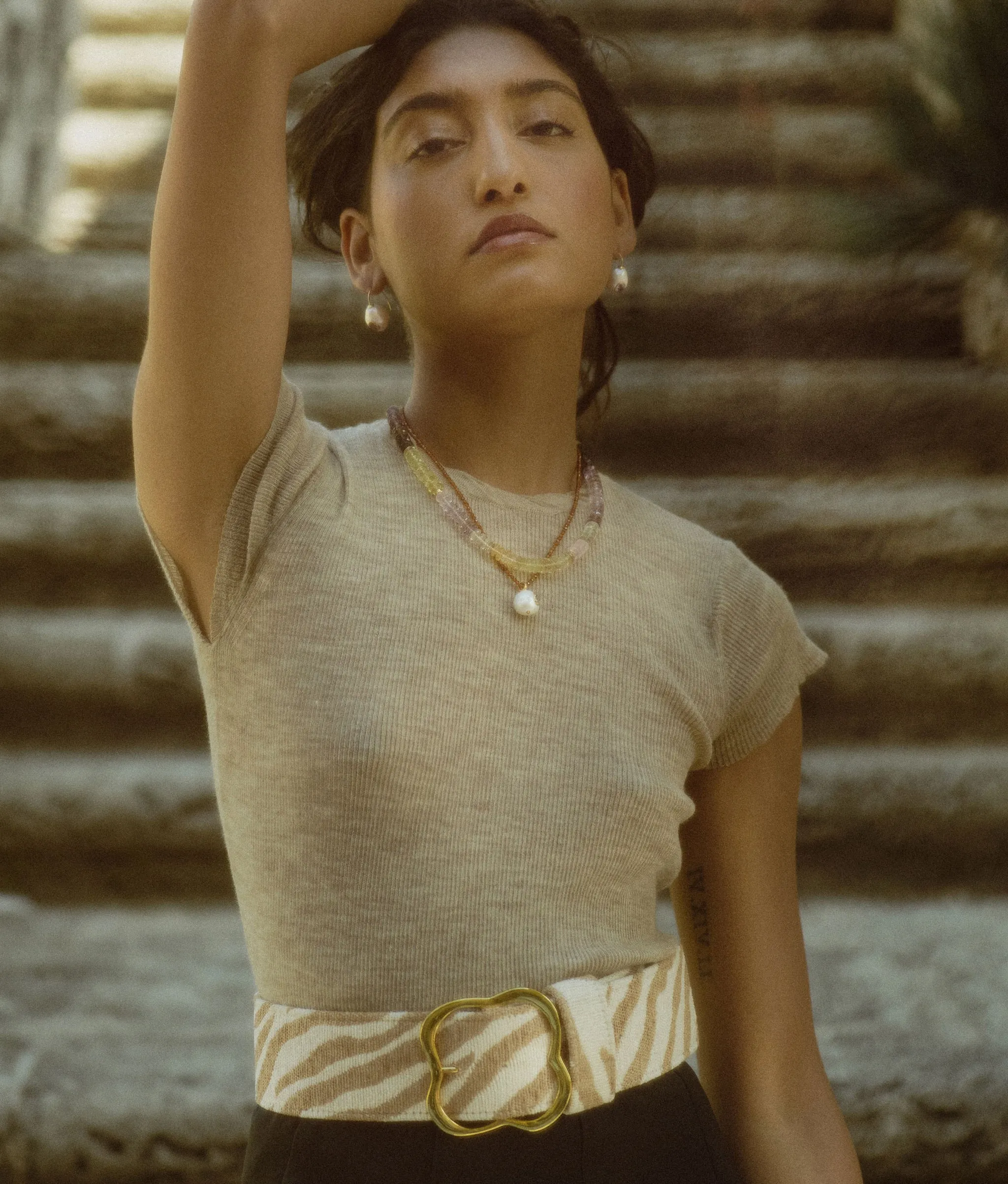 Florence Belt in Sand Tiger sold by Lizzie Fortunato product image thumbnail 2