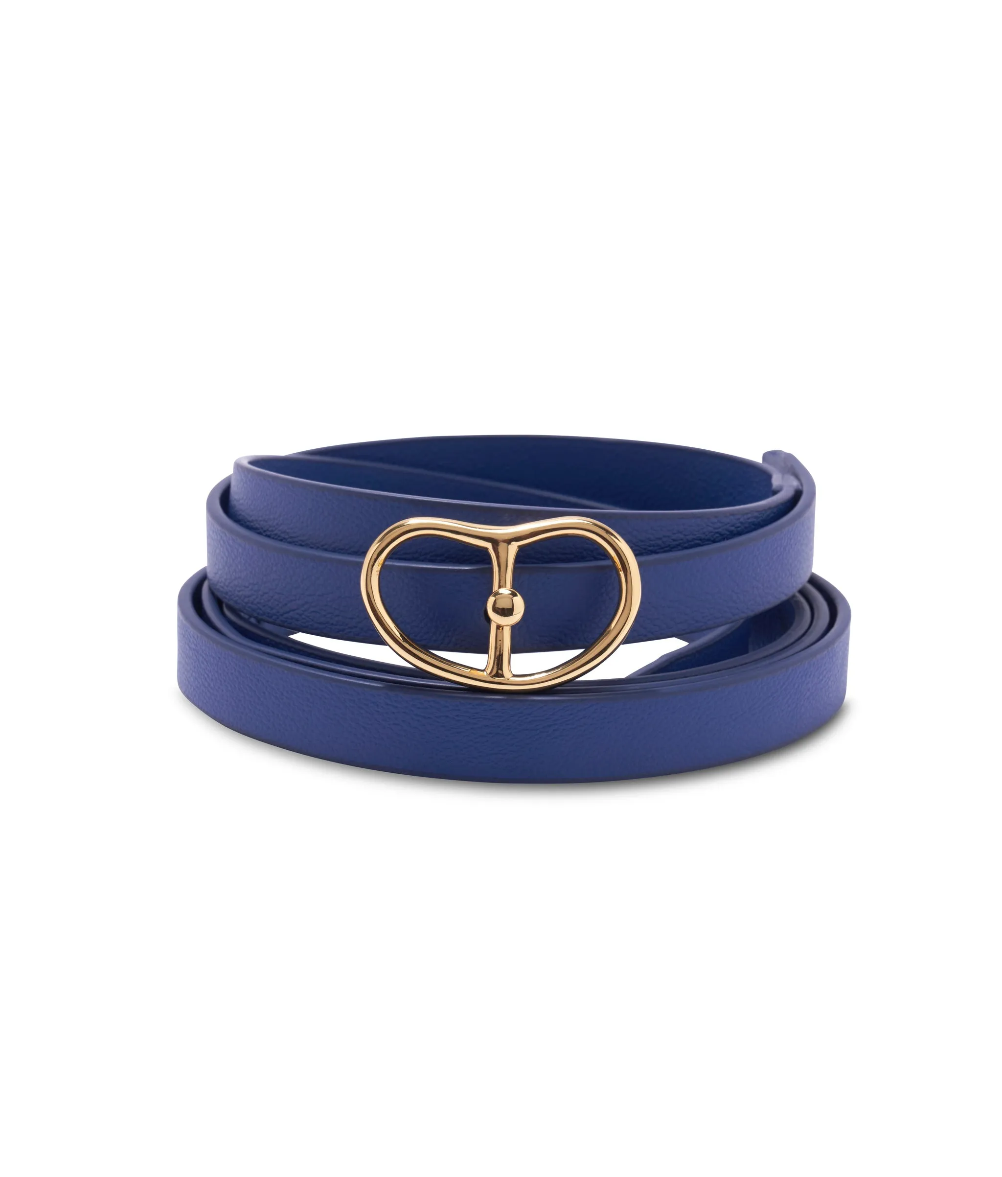 Double Wrap Georgia Belt In Azure sold by Lizzie Fortunato