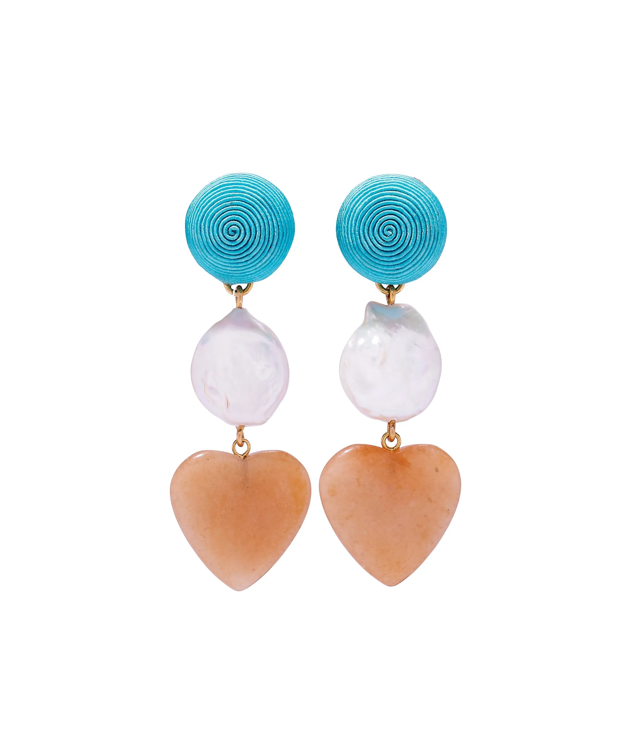 Enchanted Heart Earrings sold by Lizzie Fortunato