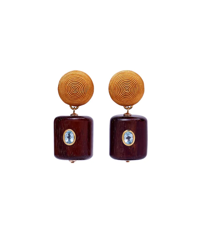Lantern Earrings made by Lizzie Fortunato