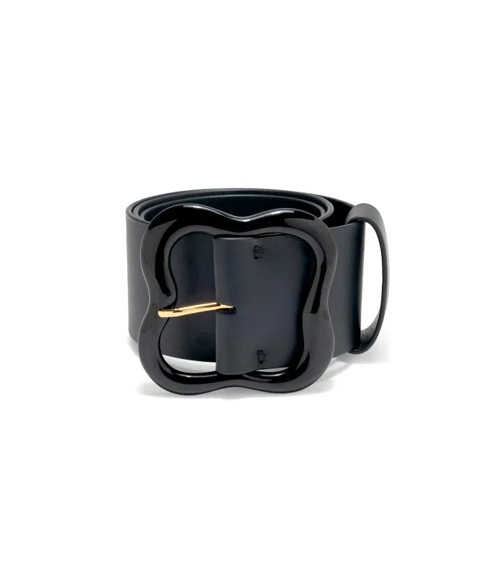 Florence Belt in Jet Black made by Lizzie Fortunato