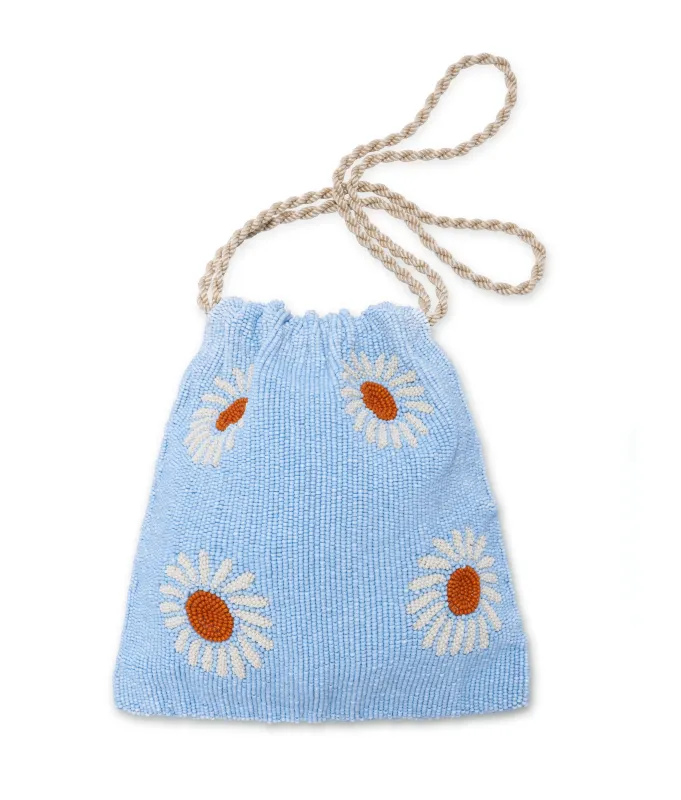 Gala Bag in Blue Daisy made by Lizzie Fortunato
