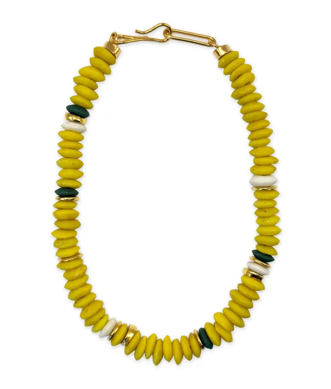 Laguna Necklace in Sunshine made by Lizzie Fortunato