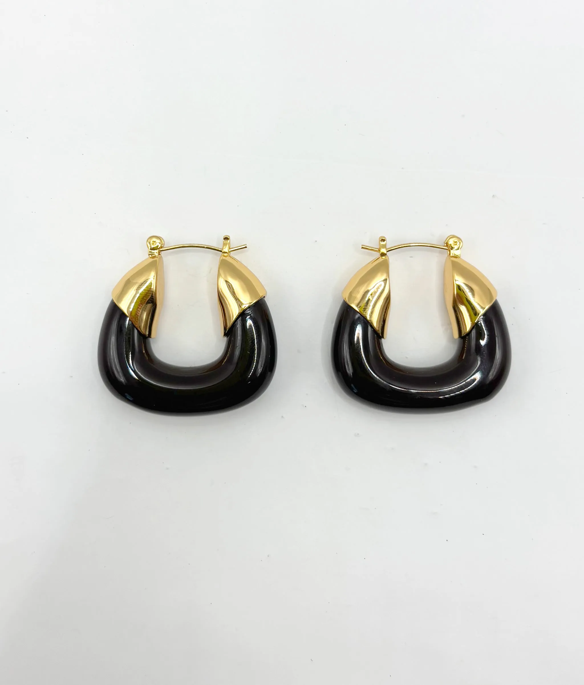 Organic Hoops in Espresso sold by Lizzie Fortunato product image thumbnail 3