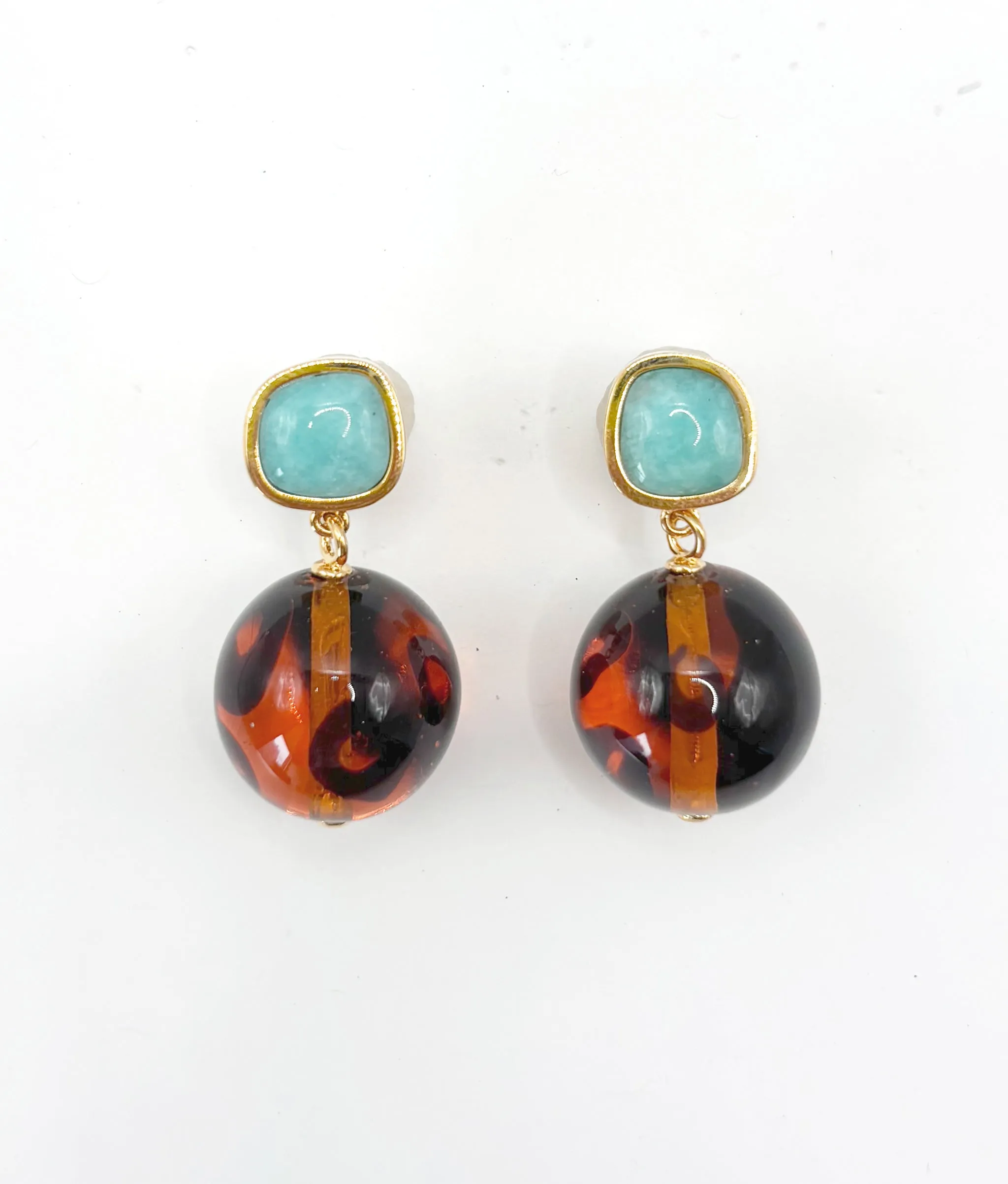 Pia Earrings in Leopard sold by Lizzie Fortunato product image thumbnail 4