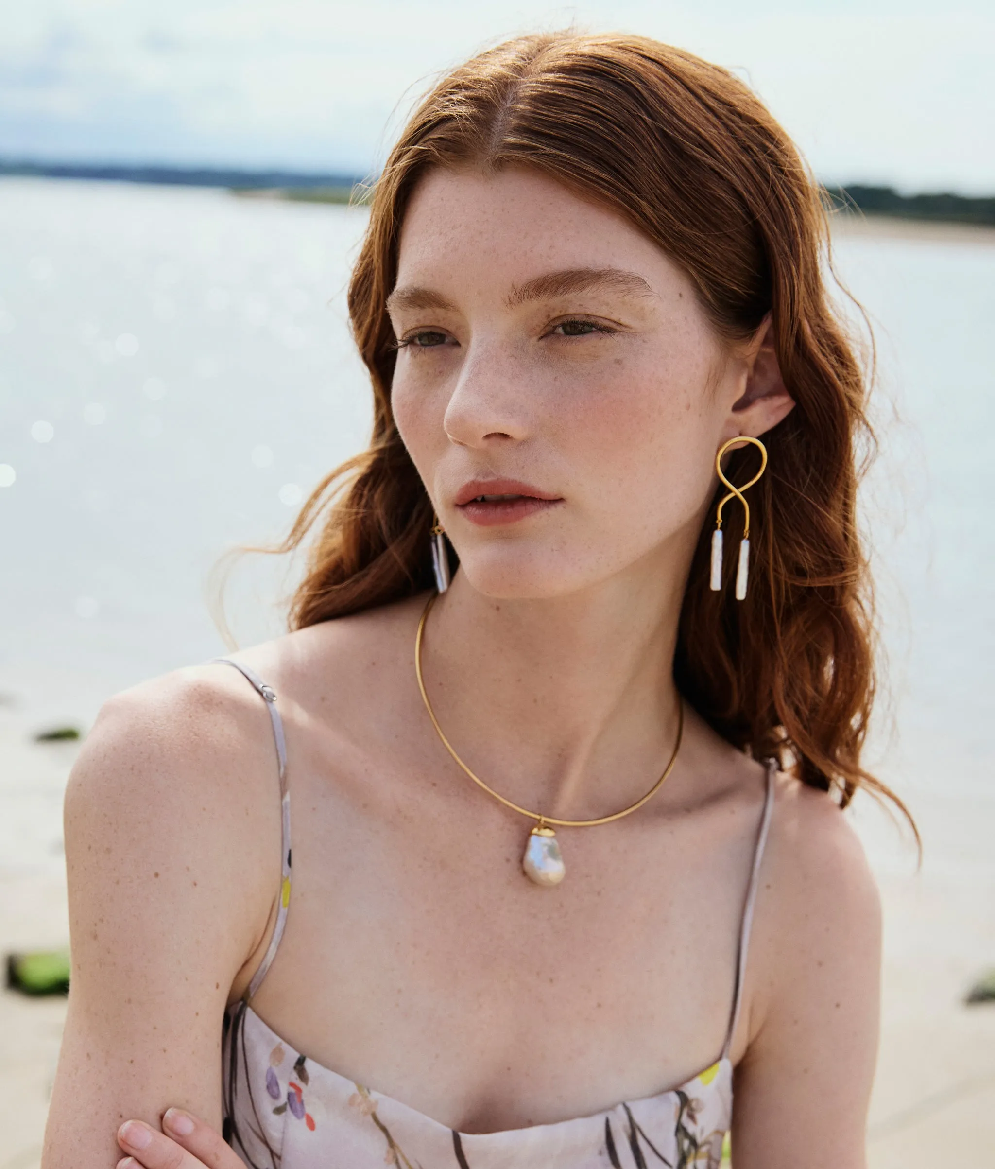 Best Lady Necklace in Pearl sold by Lizzie Fortunato product image thumbnail 2