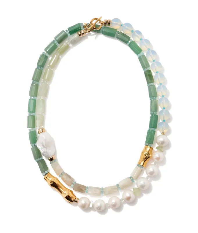 Cabana Necklace in Tide Pool made by Lizzie Fortunato