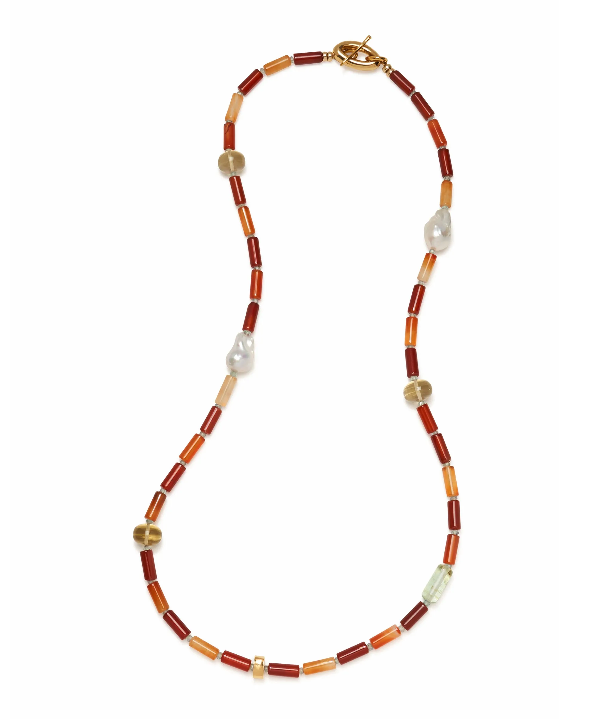 Circo Necklace in Stone Fruit sold by Lizzie Fortunato product image thumbnail 2