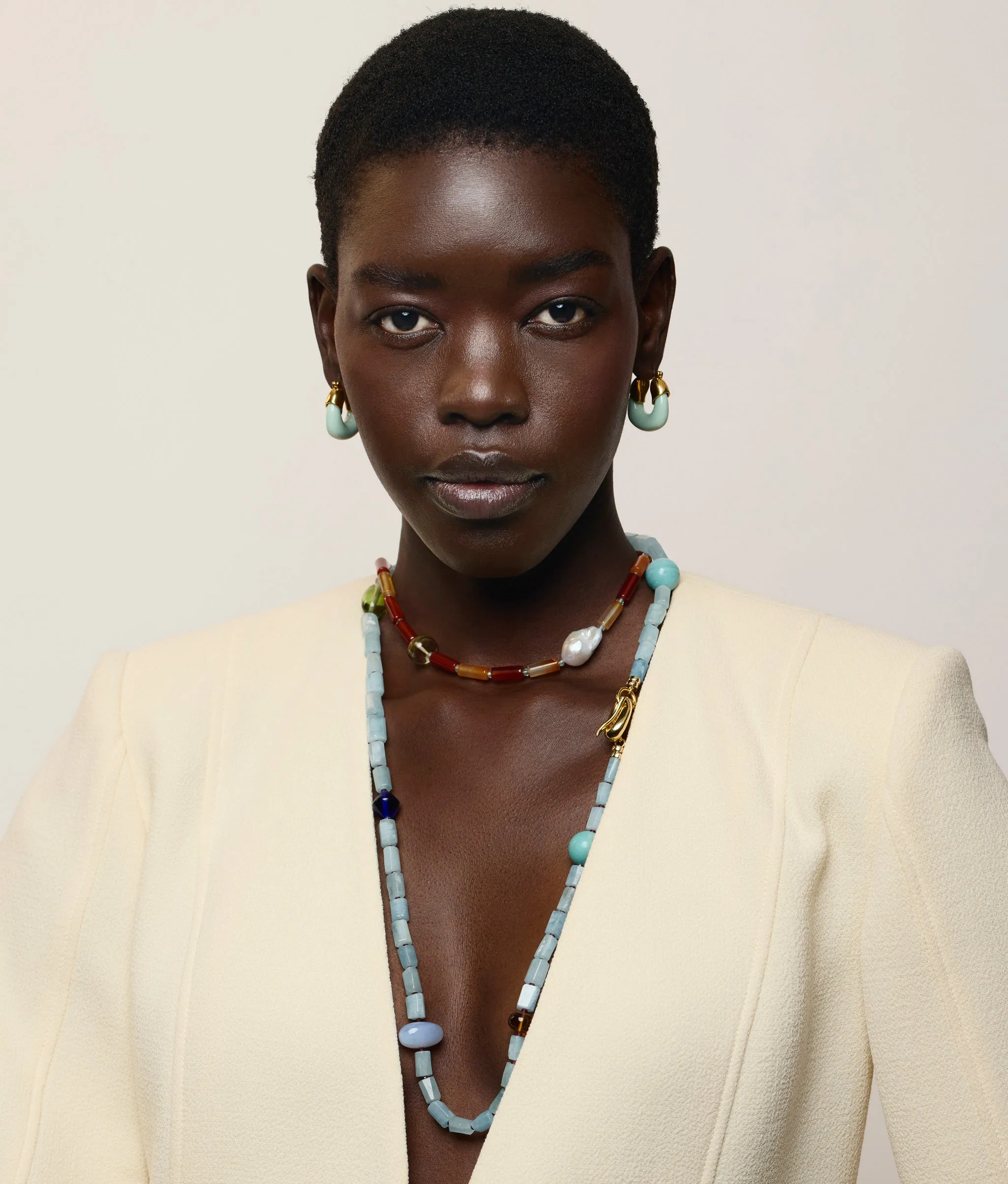 Circo Necklace in Stone Fruit sold by Lizzie Fortunato product image thumbnail 4