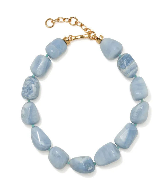 Sea and Sky Collar made by Lizzie Fortunato