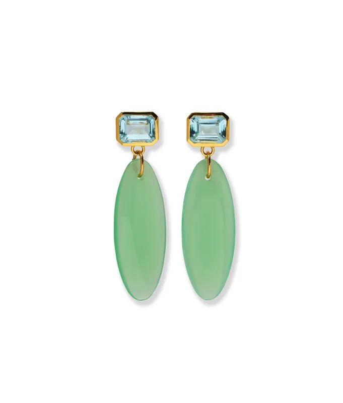 Valery Drop Earrings made by Lizzie Fortunato