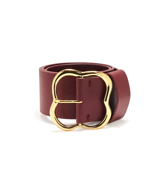 Florence Belt in Bordeaux made by Lizzie Fortunato