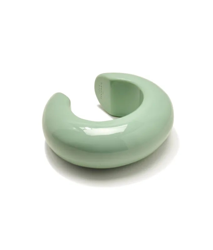 Arc Cuff in Seafoam made by Lizzie Fortunato