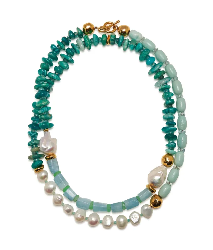 Cabana Necklace in Calder Garden made by Lizzie Fortunato