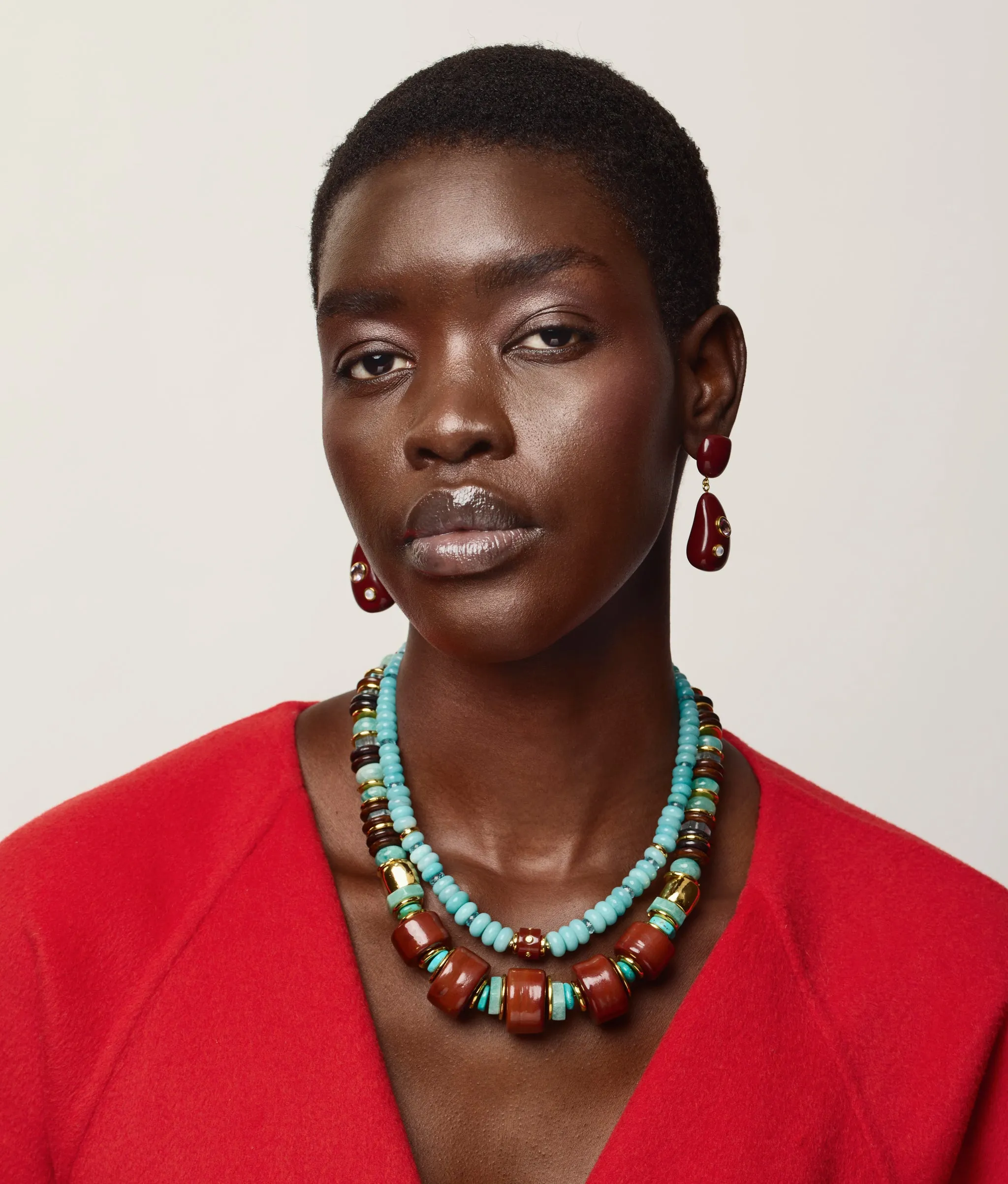 Granada Necklace in Rosewood sold by Lizzie Fortunato product image thumbnail 2