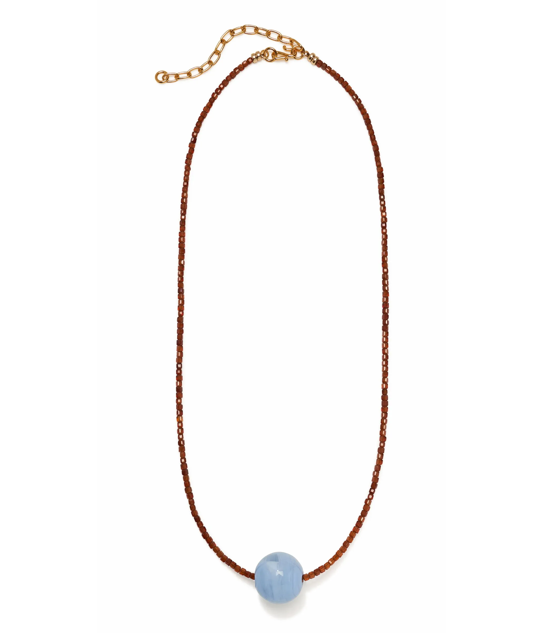 Callisto Necklace in Cerulean sold by Lizzie Fortunato