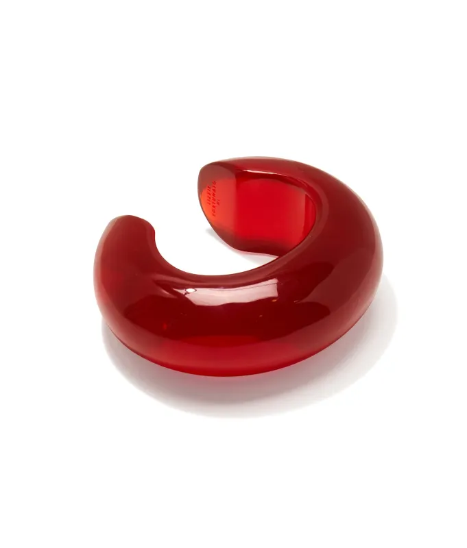 Arc Cuff in Cherry made by Lizzie Fortunato