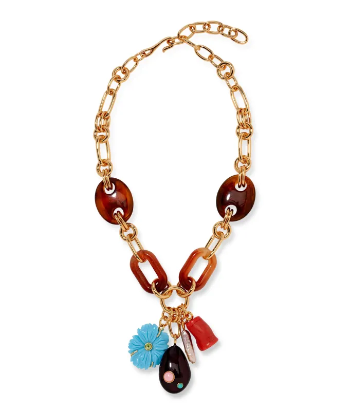 Magritte Charm Necklace made by Lizzie Fortunato