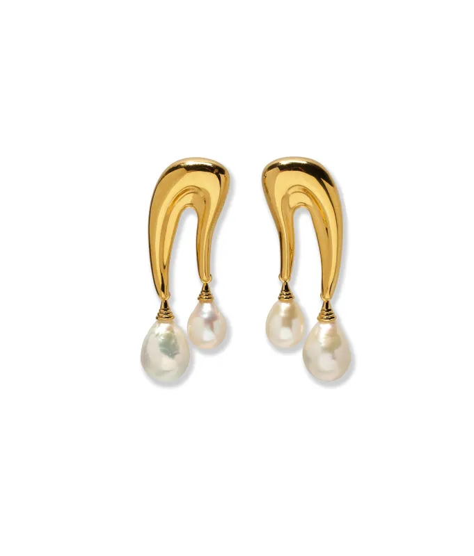 Sculptura Earrings made by Lizzie Fortunato