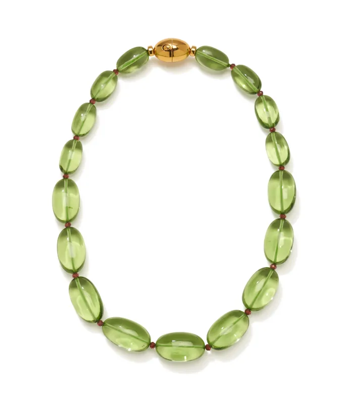 Grove Necklace in Verdant made by Lizzie Fortunato