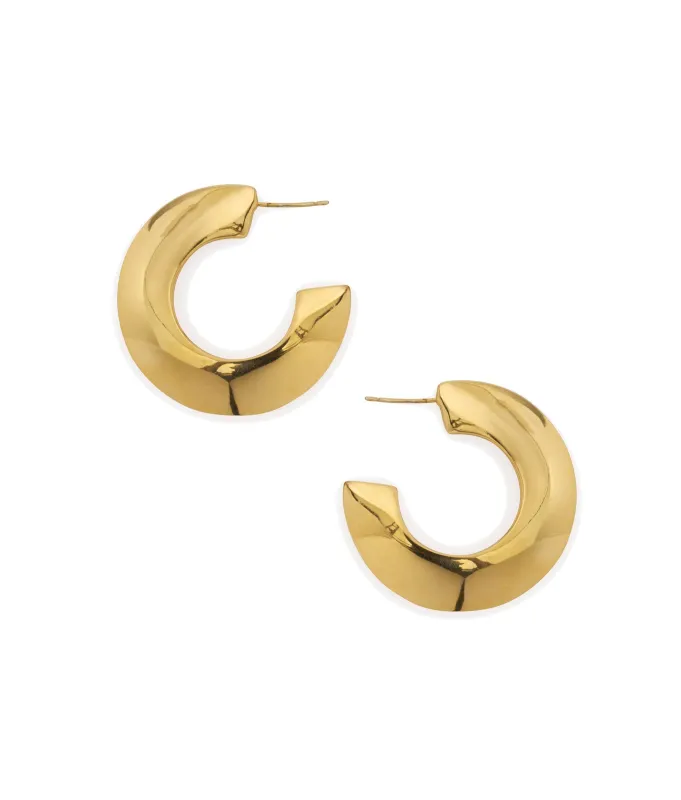 Saucer Hoops made by Lizzie Fortunato