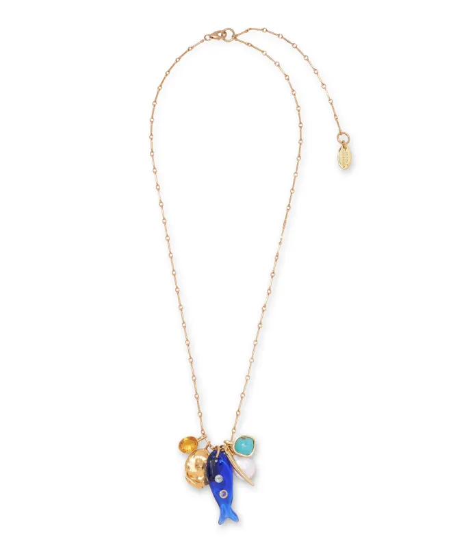 Fresh Catch Necklace made by Lizzie Fortunato