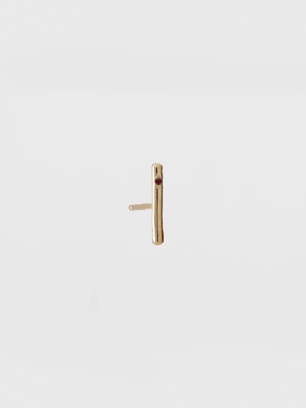 Solo Garnet Rod Stud sold by Loren Stewart