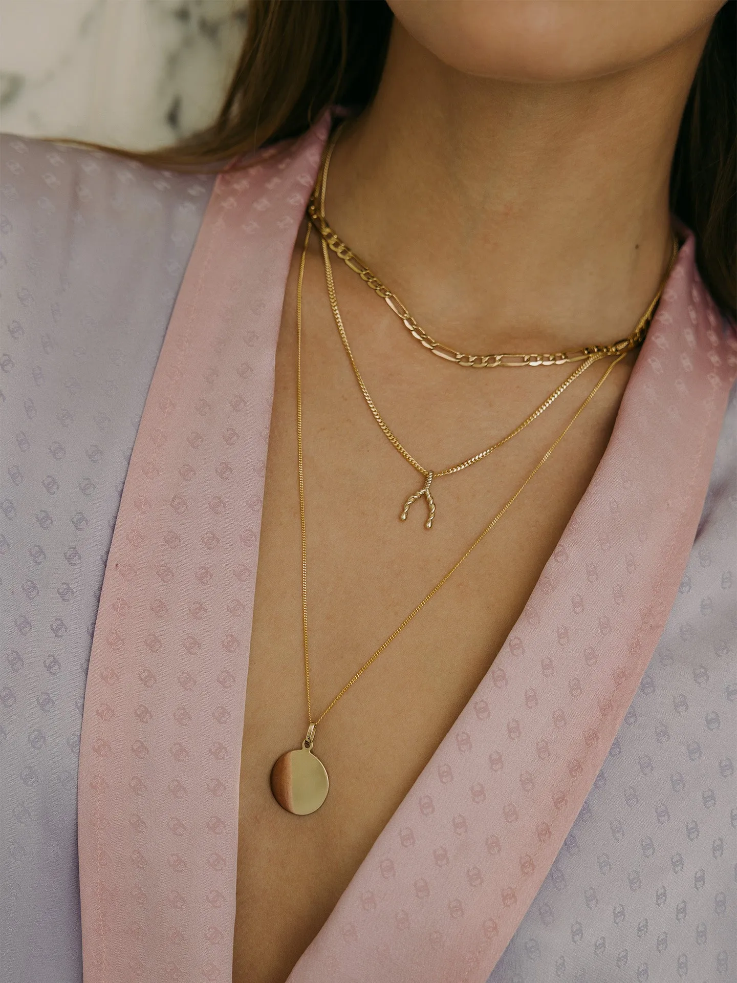 Spiral Wishbone Pendant sold by Loren Stewart product image thumbnail 4