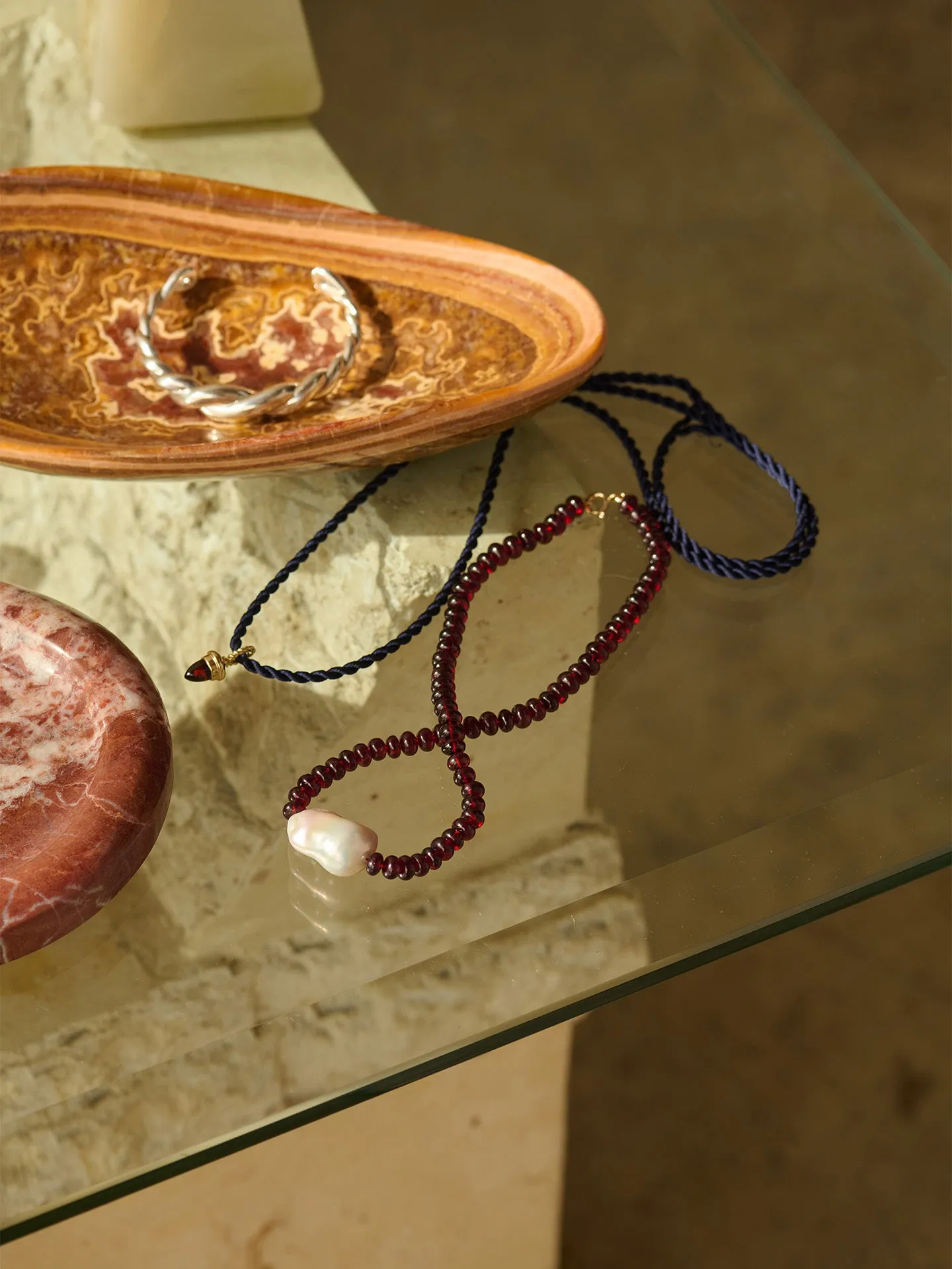 Scarlet Fob on Cord sold by Loren Stewart product image thumbnail 4