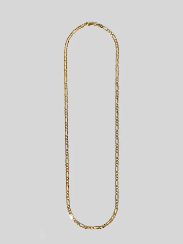Solid Figaro Chain Necklace made by Loren Stewart