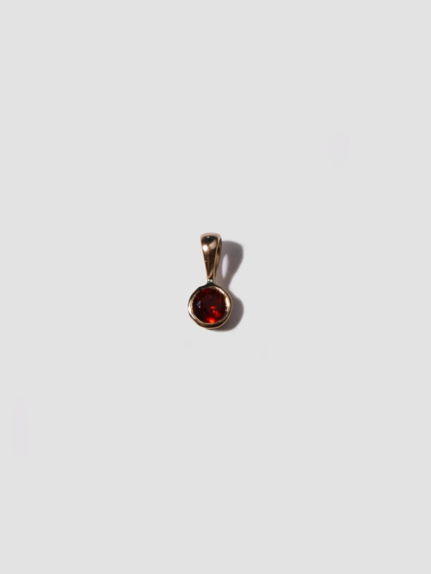 Garnet Bezel Pendant sold by Loren Stewart product image thumbnail 3