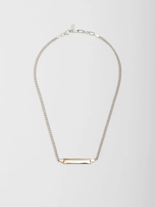 Mini Watts ID Necklace made by Loren Stewart