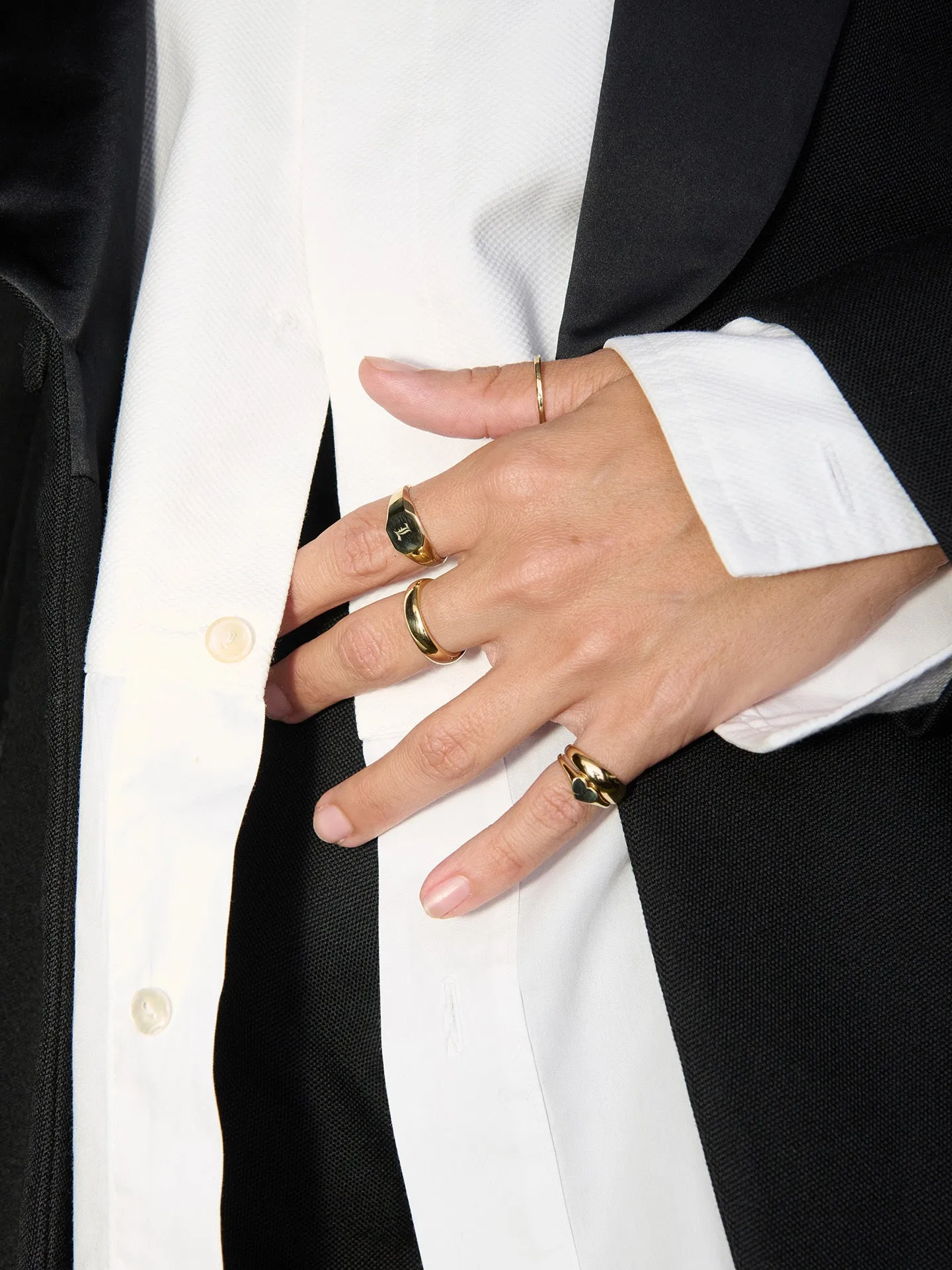 Octagonal ID Signet sold by Loren Stewart product image thumbnail 2