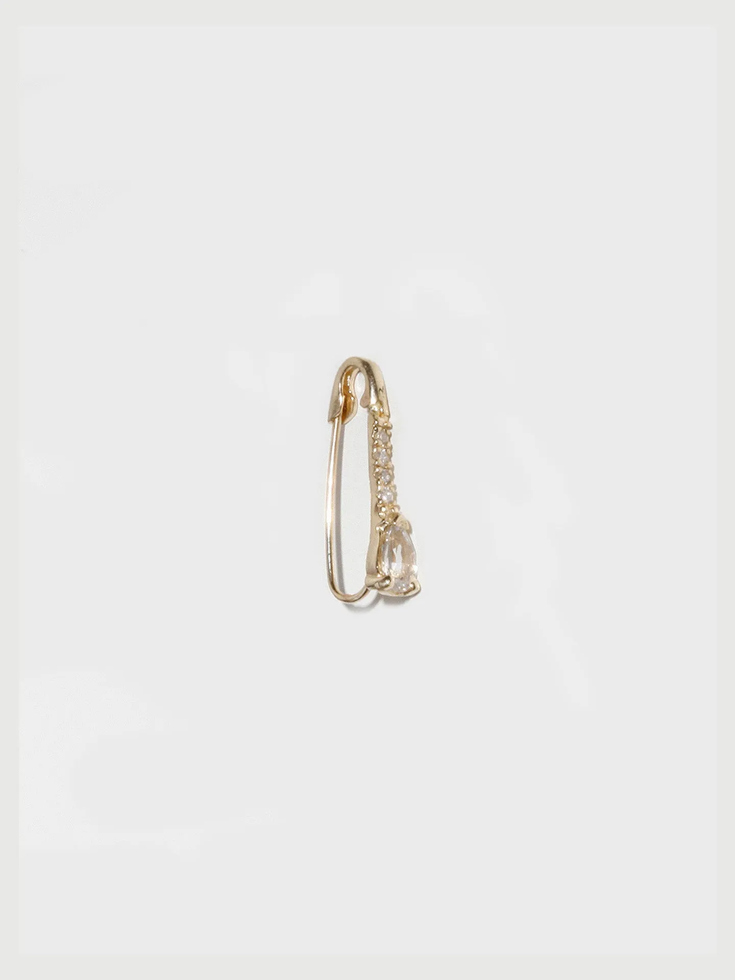 Mini Gemstone Diamond Safety Pin sold by Loren Stewart product image thumbnail 3