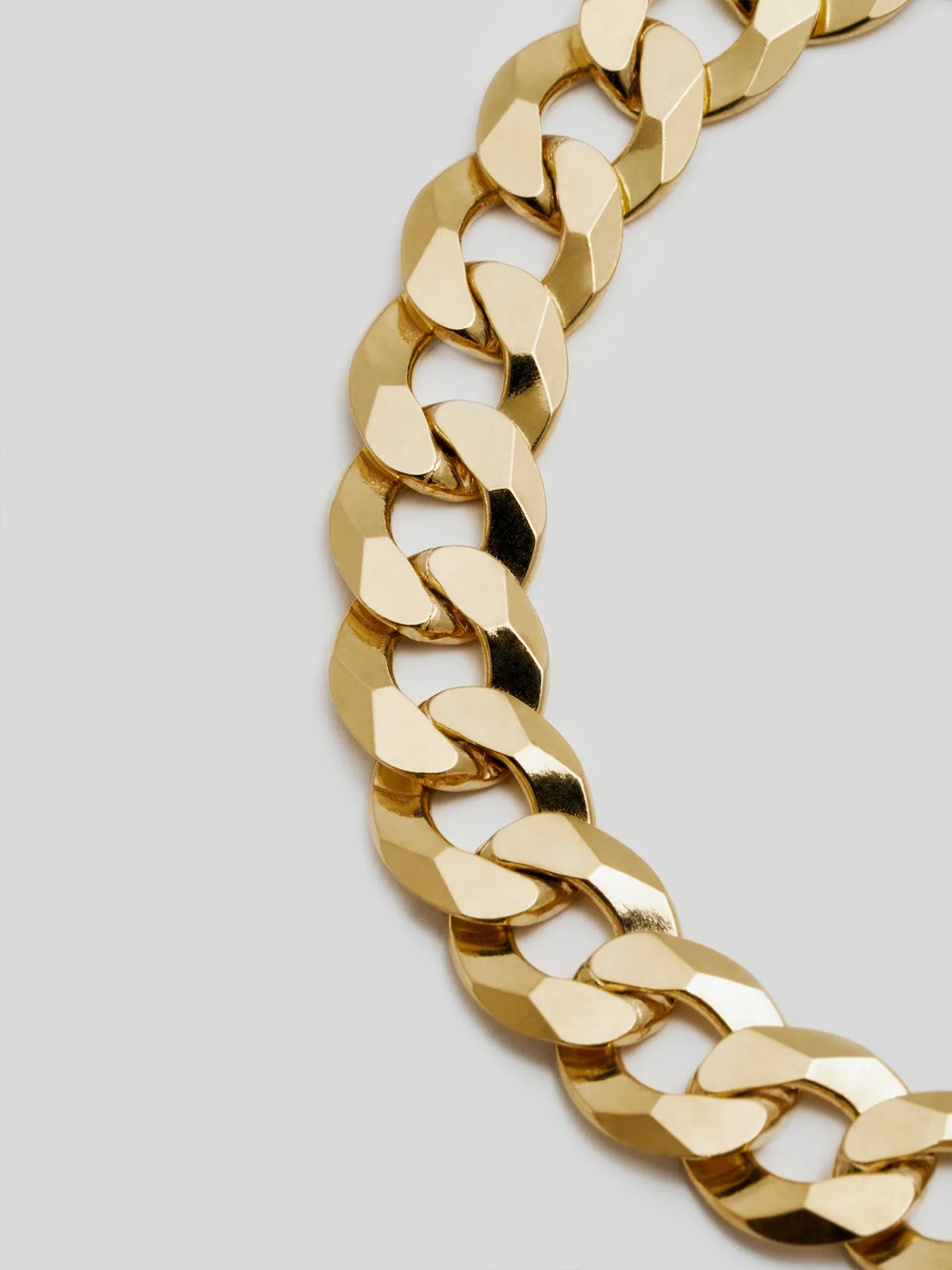 Flat Curb Chain Bracelet sold by Loren Stewart product image thumbnail 3