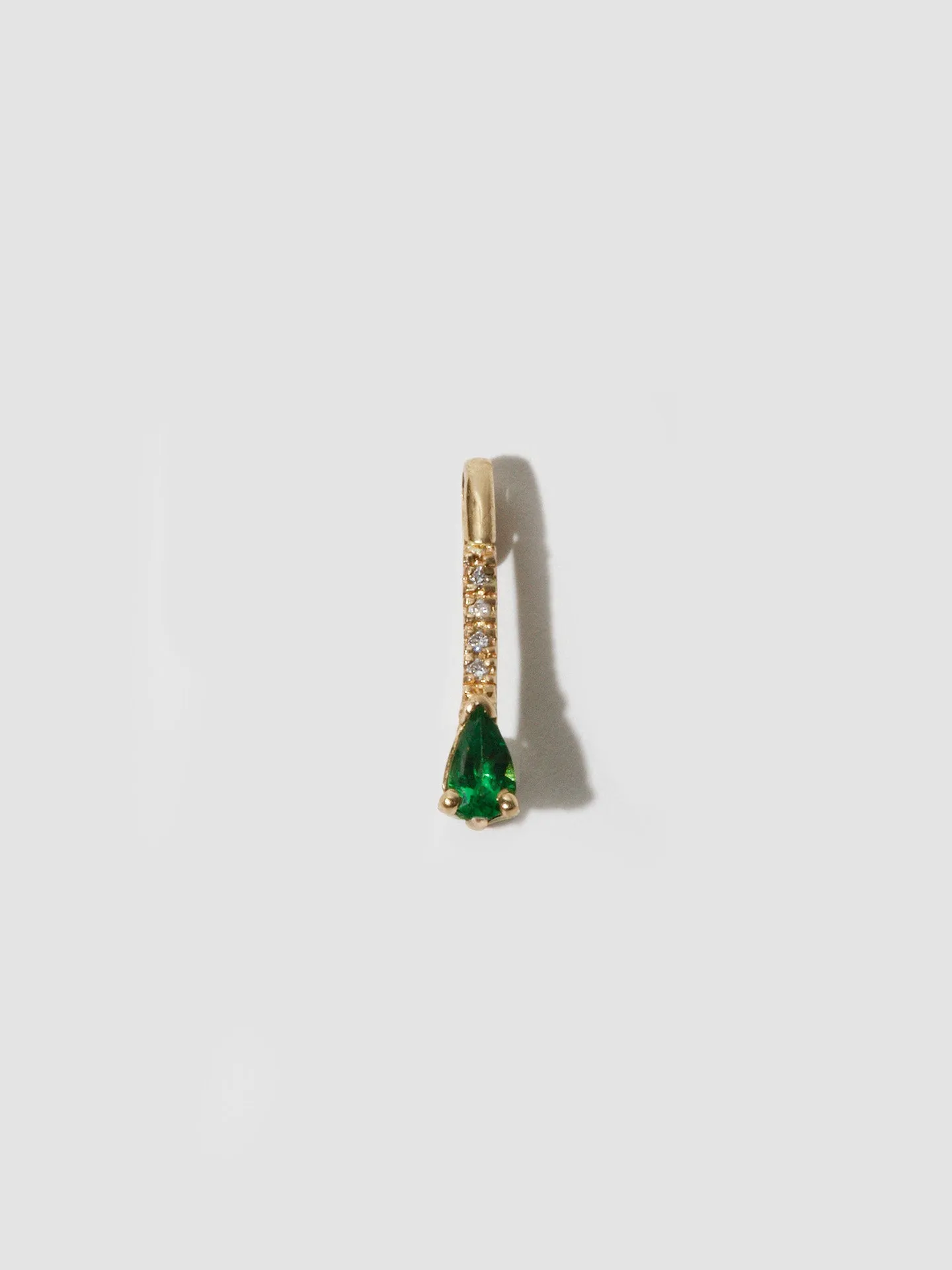 Mini Gemstone Diamond Safety Pin sold by Loren Stewart
