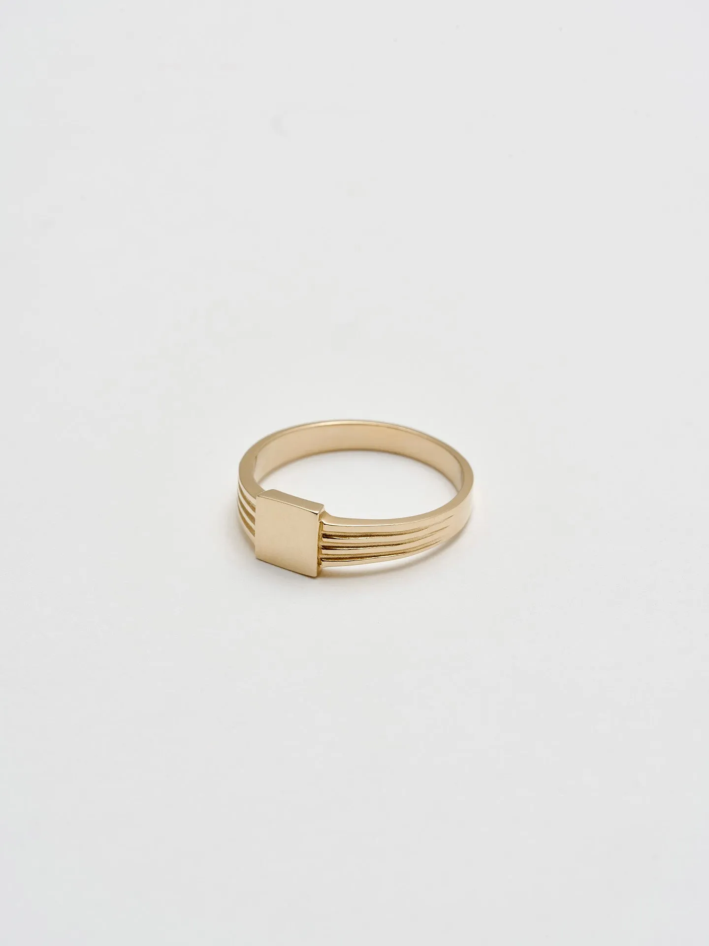 Mini Square ID Signet sold by Loren Stewart product image thumbnail 3