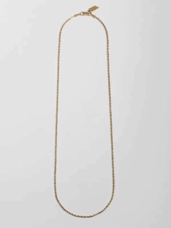 Solid Gold Rope Chain made by Loren Stewart