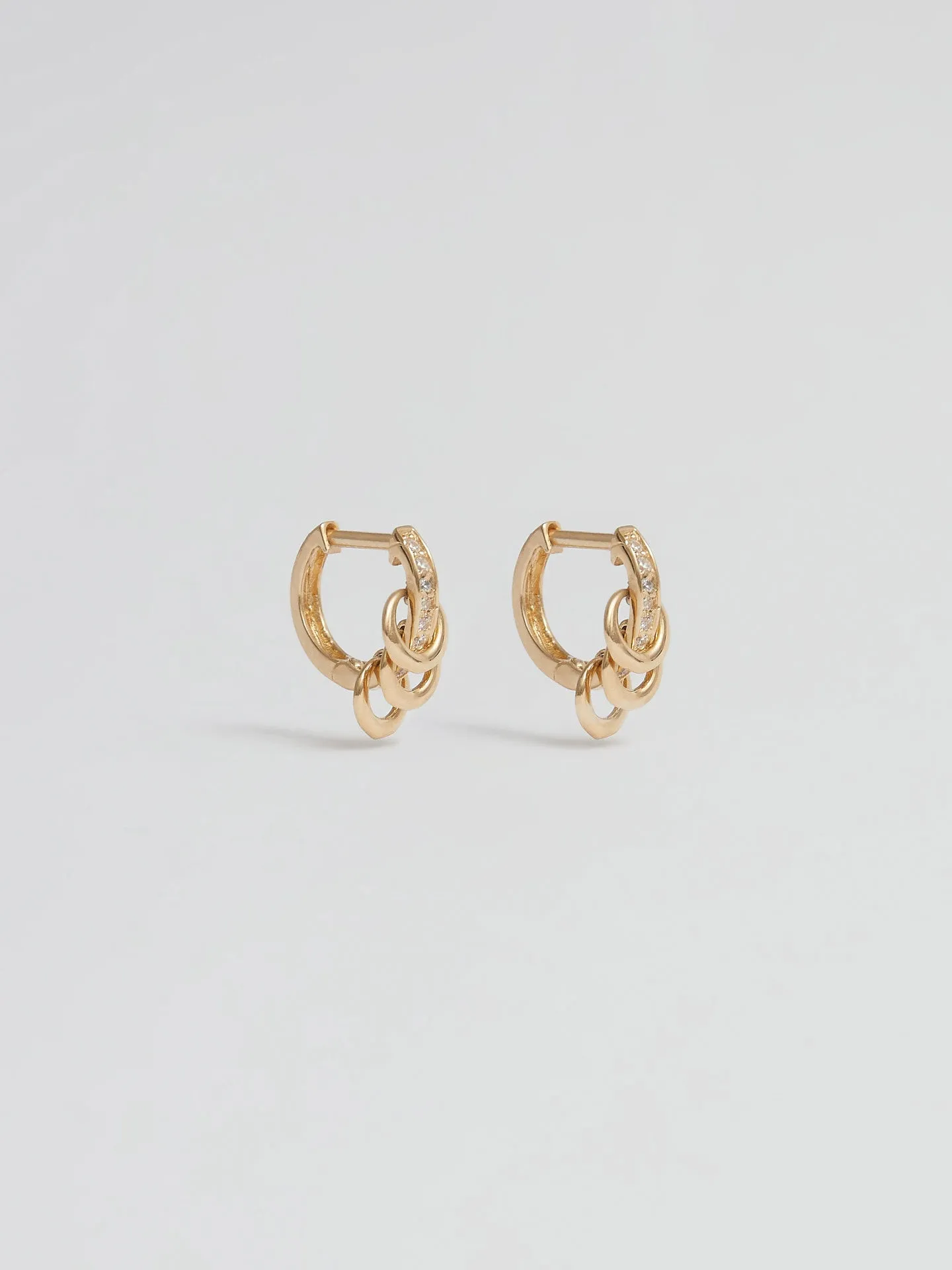 Pierced Huggies sold by Loren Stewart