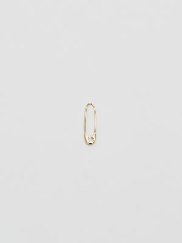 Mini Safety Pin Earring sold by Loren Stewart
