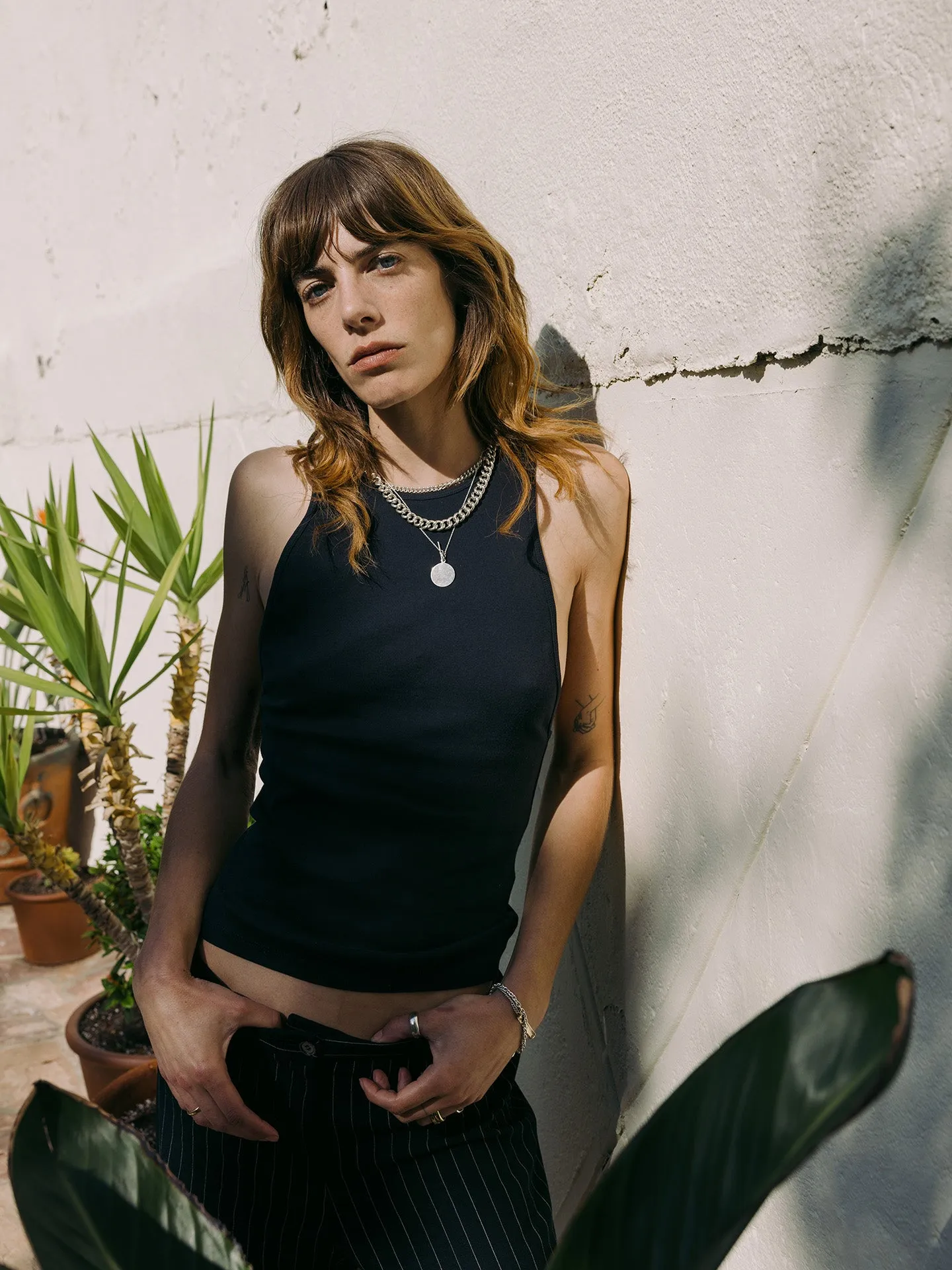 Sterling Silver Disk & Toggle Necklace sold by Loren Stewart product image thumbnail 4