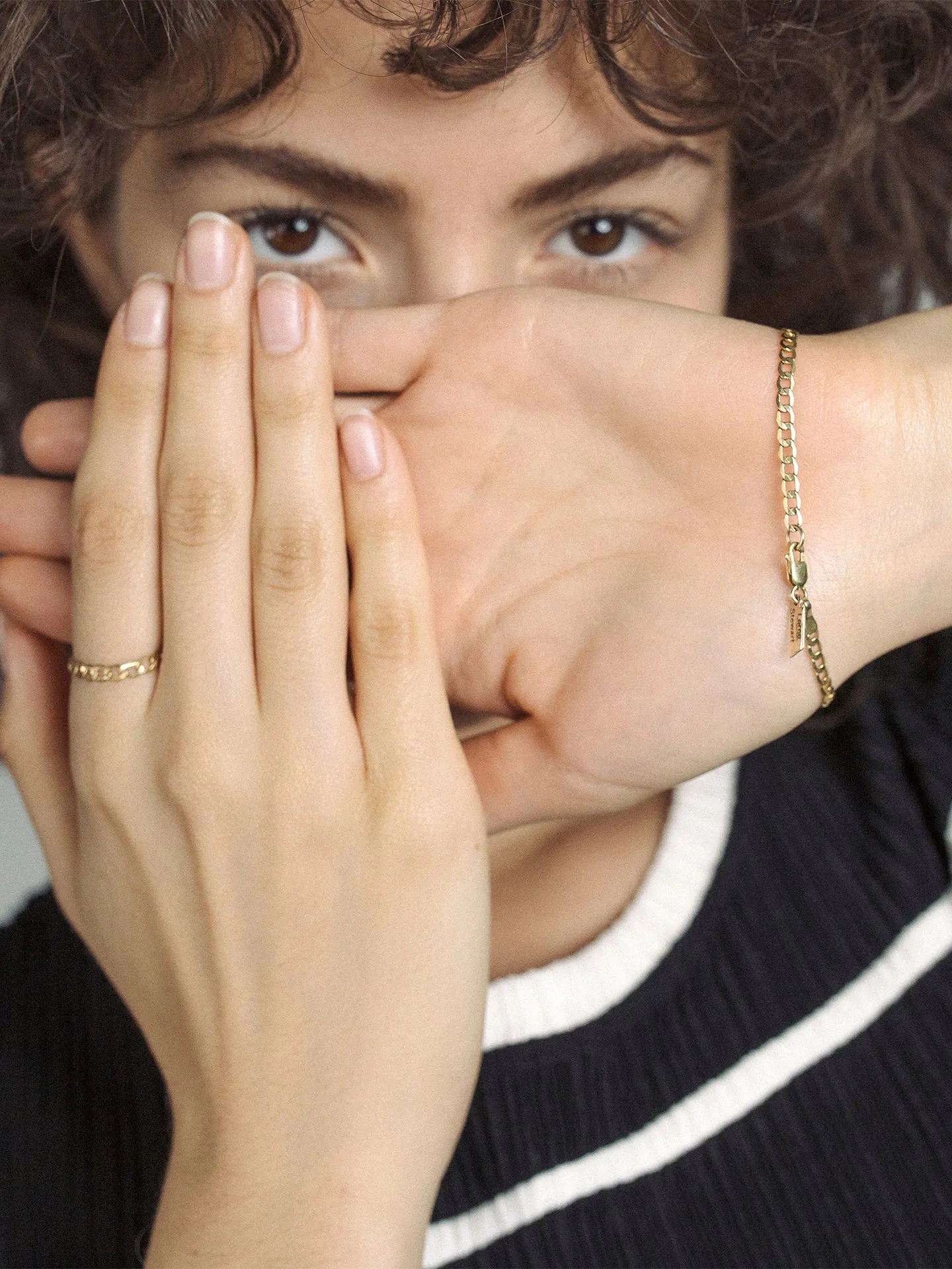 XL Lightweight Havana Chain Bracelet sold by Loren Stewart product image thumbnail 5