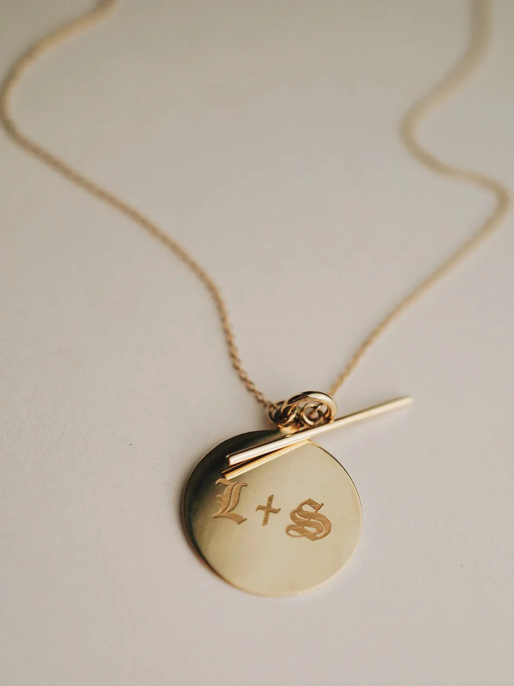 Disk & Toggle Necklace sold by Loren Stewart product image thumbnail 5