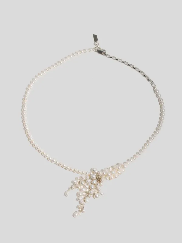 Pearl Cluster Choker - Archival Collection made by Loren Stewart