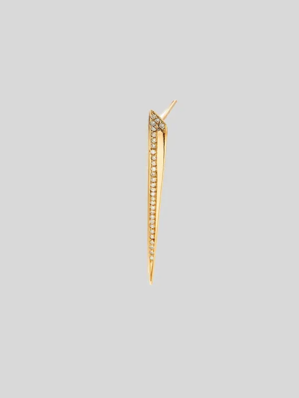 Diamond Pave Spear Stud - Archival Collection sold by Loren Stewart