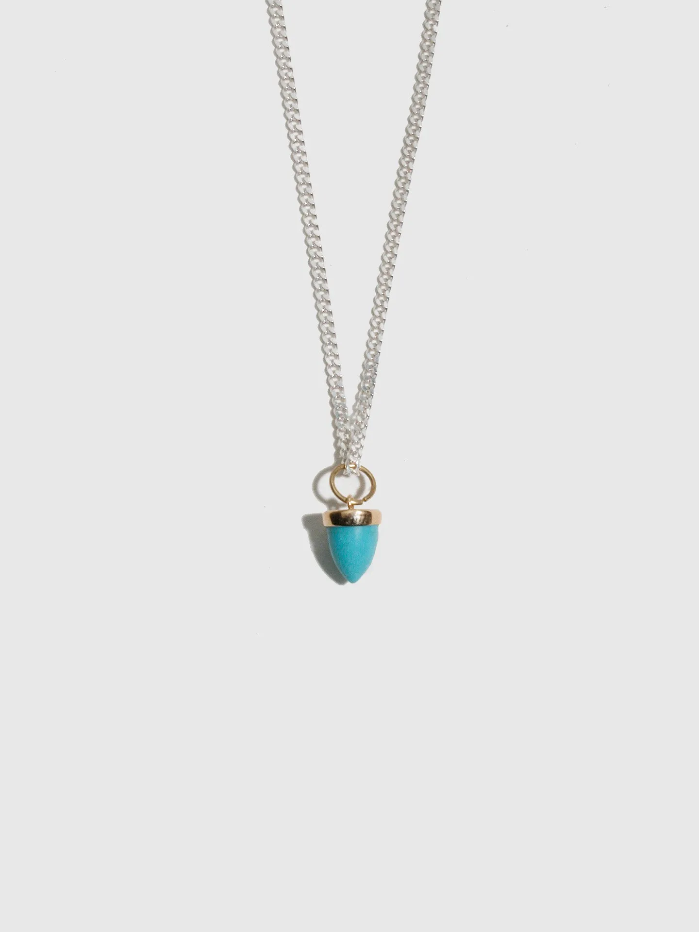 Turquoise Fob Necklace - Archival Collection sold by Loren Stewart