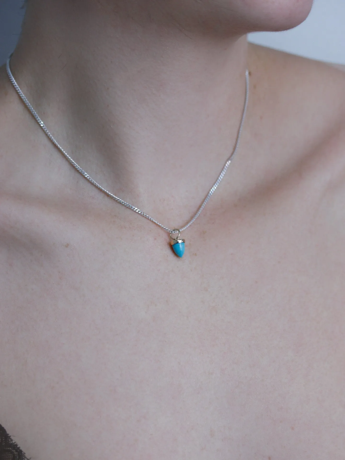 Turquoise Fob Necklace - Archival Collection sold by Loren Stewart product image thumbnail 2
